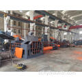 Push-out Scrap Metal Steel Compacting Baler Mechini